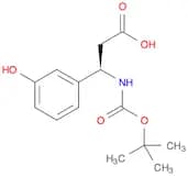 Benzenepropanoic acid, b-[[(1,1-dimethylethoxy)carbonyl]amino]-3-hydroxy-, (bR)-