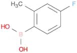 2-Methyl-4-fluorophenylboronic acid