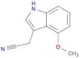 2-(4-Methoxy-1H-indol-3-yl)acetonitrile