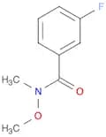 3-fluoro-N-methoxy-N-methylbenzamide