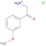 2-amino-1-(3-methoxyphenyl)ethanone, HCl