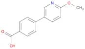 4-(6-Methoxypyridin-3-yl)benzoic acid