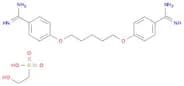 4,4'-(Pentane-1,5-diylbis(oxy))dibenzimidamide bis(2-hydroxyethanesulfonate)