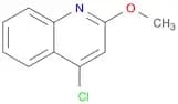 Quinoline, 4-​chloro-​2-​methoxy-