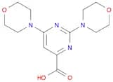 2,6-Dimorpholin-4-ylpyrimidine-4-carboxylic acid