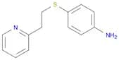 (4-{[2-(2-pyridinyl)ethyl]thio}phenyl)amine