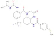 2-[(ISOPROPYLAMINOCARBONYL)AMINO]-N-[2-[[CIS-2-[[4-(METHYLTHIO)BENZOYL]AMINO]CYCLOHEXYL]AMINO]-2-O…