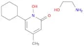 2-aminoethan-1-ol; 6-cyclohexyl-1-hydroxy-4-methyl-1,2-dihydropyridin-2-one