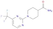1-[4-(Trifluoromethyl)-2-pyrimidinyl]-4-piperidinecarboxamide