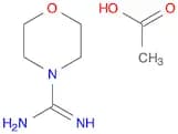 Morpholine-4-carboxamidinium acetate