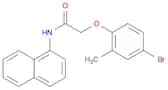 2-(4-Bromo-2-methylphenoxy)-N-(naphthalen-1-yl)acetamide
