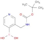 (3-([(tert-Butoxycarbonyl)amino]methyl)pyridin-4-yl)boronic acid