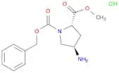 (2S,4R)-4-Amino-1-cbz-pyrrolidine-2-carboxylic acid methyl ester-hcl
