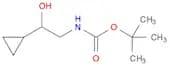 tert-Butyl (2-cyclopropyl-2-hydroxyethyl)carbamate