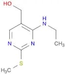 5-Pyrimidinemethanol, 4-(ethylamino)-2-(methylthio)-