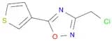 3-(Chloromethyl)-5-(3-thienyl)-1,2,4-oxadiazole