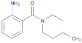 2-[(4-Methylpiperidin-1-yl)carbonyl]aniline