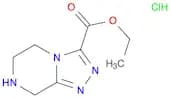 Ethyl 5,6,7,8-tetrahydro-[1,2,4]triazolo[4,3-a]pyrazine-3-carboxylate, HCl