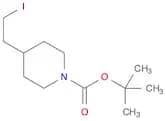 1-Piperidinecarboxylic acid, 4-(2-iodoethyl)-, 1,1-dimethylethyl ester