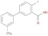 2-Fluoro-5-(3-methylphenyl)benzoic acid