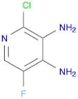 2-Chloro-5-fluoropyridine-3,4-diamine