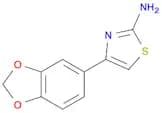 4-Benzo[1,3]dioxol-5-yl-thiazol-2-yl-amine