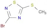 3-Bromo-5-(methylthio)-1,2,4-thiadiazole