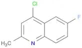 4-Chloro-6-fluoro-2-methylquinoline