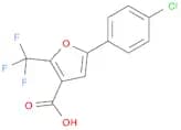 5-(4-Chlorophenyl)-2-(trifluoromethyl)furan-3-carboxylic acid