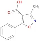 4-​Isoxazolecarboxylic acid, 3-​methyl-​5-​phenyl-