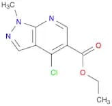 Ethyl 4-chloro-1-methyl-1H-pyrazolo[3,4-b]pyridine-5-carboxylate