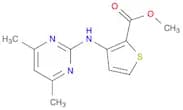 Methyl 3-((4,6-dimethylpyrimidin-2-yl)amino)thiophene-2-carboxylate