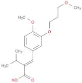 (E)-2-(4-Methoxy-3-(3-methoxypropoxy)benzylidene)-3-methylbutanoic acid
