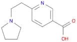 6-(2-PYRROLIDIN-1-YLETHYL)NICOTINICACID