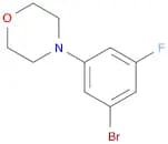 4-(3-Bromo-5-fluorophenyl)morpholine