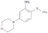 2-methoxy-5-(morpholin-4-yl)aniline