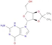 2-Amino-9-((3aR,4R,6R,6aR)-6-(hydroxymethyl)-2,2-dimethyltetrahydrofuro[3,4-d][1,3]dioxol-4-yl)-1H…