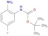 Carbamic acid, N-​(2-​amino-​5-​fluorophenyl)​-​, 1,​1-​dimethylethyl ester
