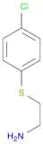 2-[(4-Chlorophenyl)sulfanyl]ethan-1-amine