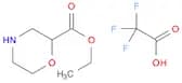 Ethyl morpholine-2-carboxylate trifluoroacetic acid