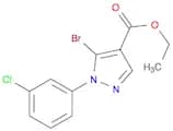 Ethyl 5-bromo-1-(3-chlorophenyl)-1H-pyrazole-4-carboxylate