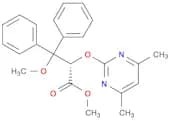 (S)-Methyl 2-((4,6-dimethylpyrimidin-2-yl)oxy)-3-methoxy-3,3-diphenylpropanoate