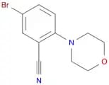 5-bromo-2-morpholinobenzonitrile