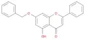 4H-1-Benzopyran-4-one, 5-hydroxy-2-phenyl-7-(phenylmethoxy)-