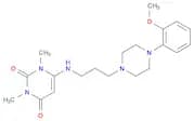 6-[[3-[4-(2-Methoxyphenyl)-1-piperazinyl]propyl]amino]-1,3-dimethyl-2,4(1H,3H)-pyrimidinedione