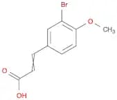 3-BROMO-4-METHOXYCINNAMIC ACID