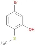 Phenol, 5-bromo-2-(methylthio)-
