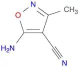5-Amino-3-methylisoxazole-4-carbonitrile