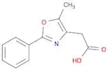 2-(5-Methyl-2-phenyl-1,3-oxazol-4-yl)acetic acid