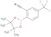 2-Cyano-4-(trifluoromethyl)phenylboronic acid pinacol ester